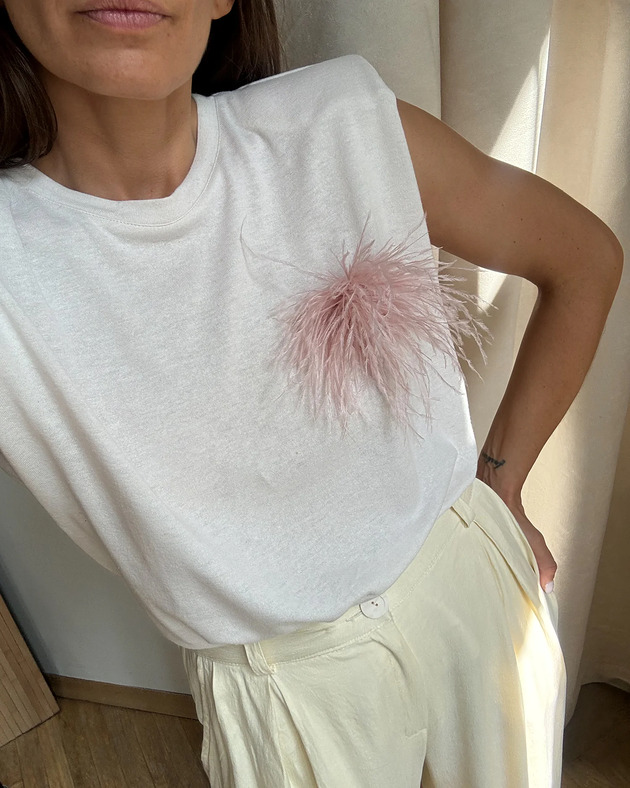 broszki Broszka Feelings Cashmere pink