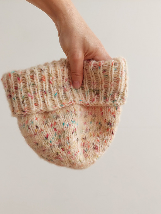 czapki damskie Na drutach "HA_02" alpaca&silk