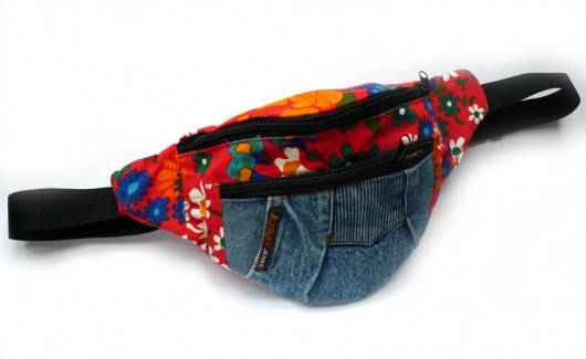 kwiaty dżins Maruna Upcycled