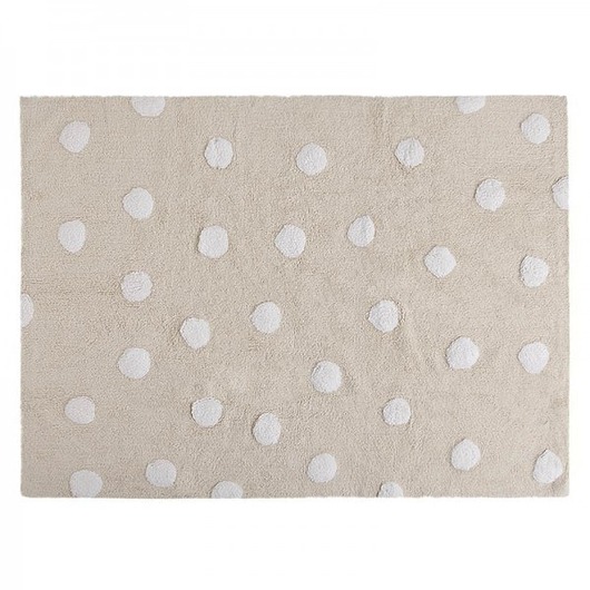 dywany Dywan Bawełniany Topos Beige 120x160 cm Lorena Canals