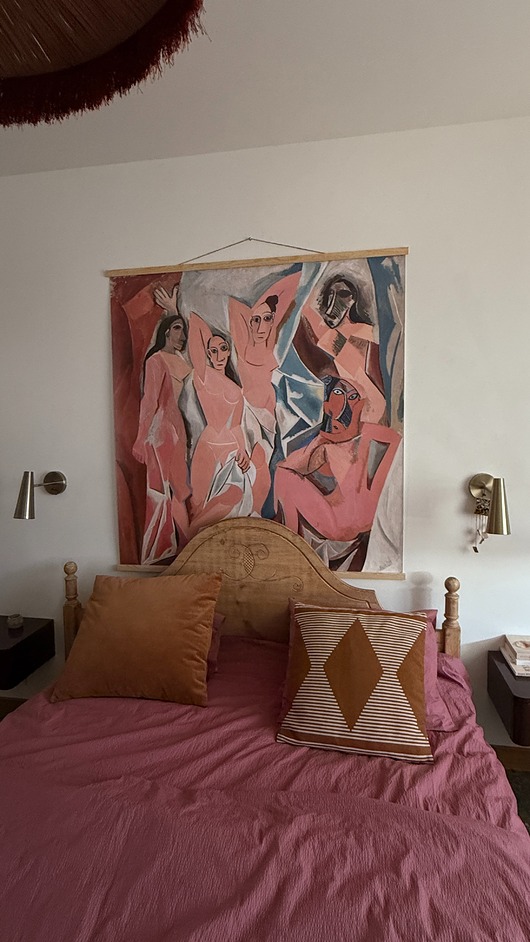 grafiki i ilustracje Duży obraz na płótnie -Panny z Awinionu - Picasso