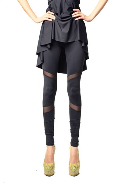 Futurystyczne legginsy 2 - matowe  milita nikonorov