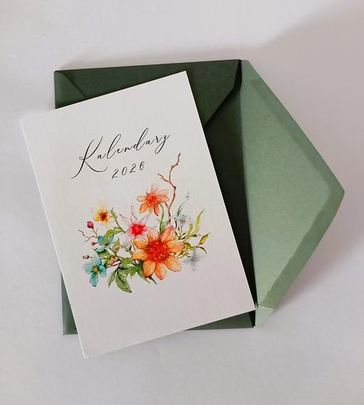 kalendarze i plannery Kalendarz 2026 - wkład bez podstawki