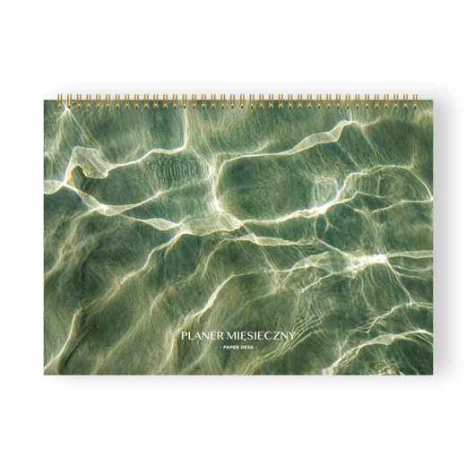 kalendarze i plannery Planer miesięczny A4 na spirali Clarity
