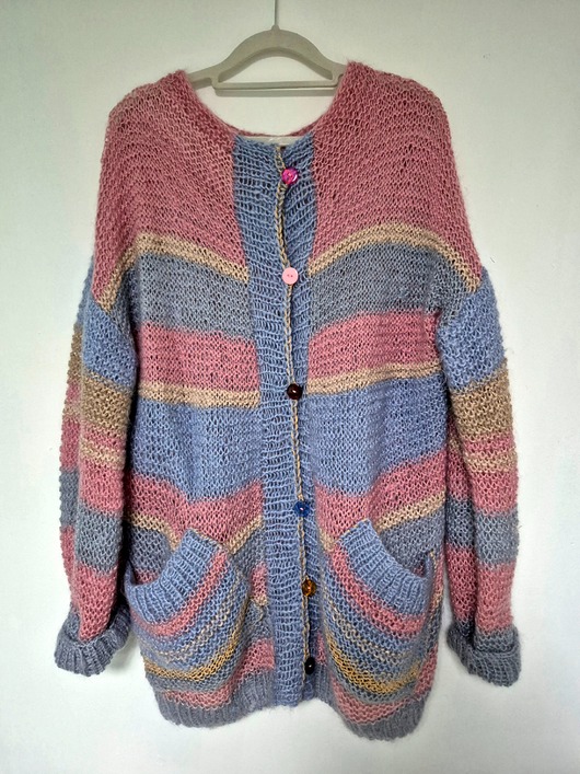 kardigany damskie Unikatowy sweter