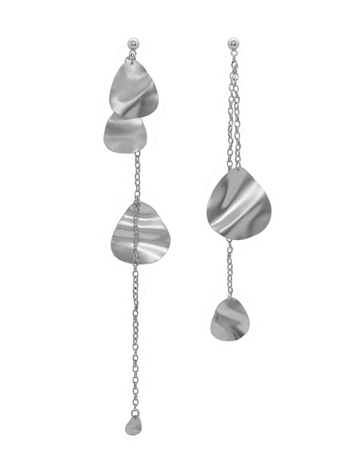 kolczyki srebrne Kolczyki srebrne PŁATKI No. 3