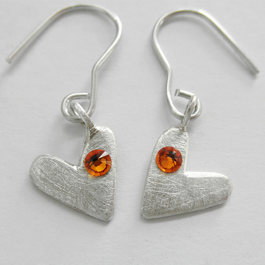 kolczyki srebrne Kolczyki srebrne SERDUSZKO