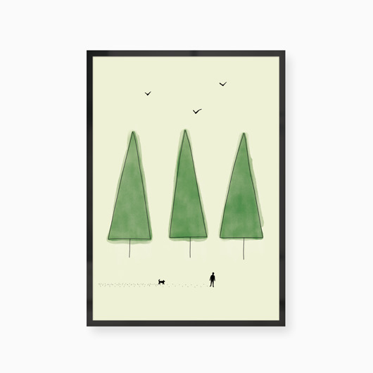Plakat A3 SKOGEN Munnar Shop