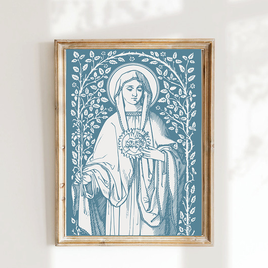 plakaty Plakat vintage Maryja