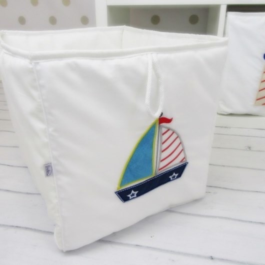 Pojemnik na zabawki z Żaglówką Enitka Sweet Baby Room