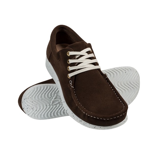 -Mega okazja -40% -Suede Coffee Moccasin Bara made by Wama Polen