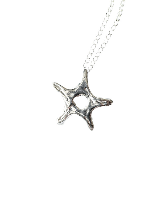 srebrne naszyjniki Naszyjnik z zawieszką Sol maxi