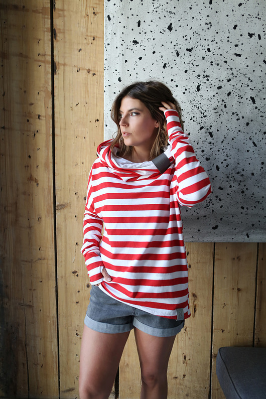 bluza z kapturem damska Bluza classic/r