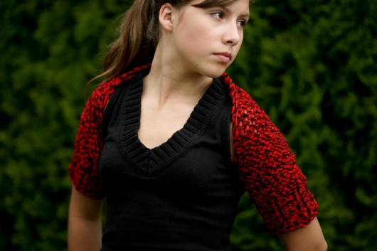 BOLERKO &quot; RED & NOIR &quot; HERBE DESIGN