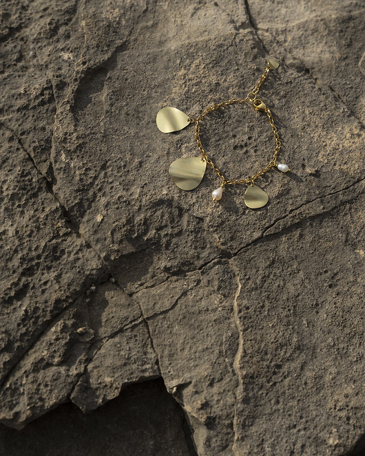 bransoletki złote Bransoletka PŁATKI No. 1