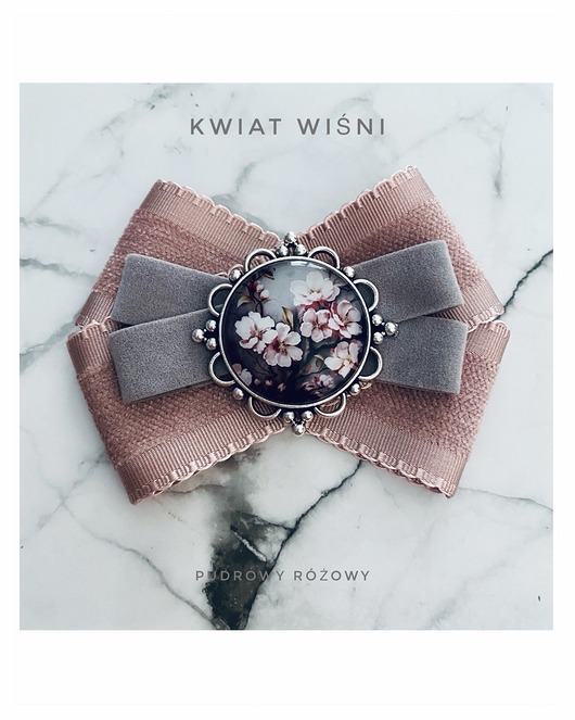 broszki Kolekcja Kwiatowa Kwiat Wiśni NEW