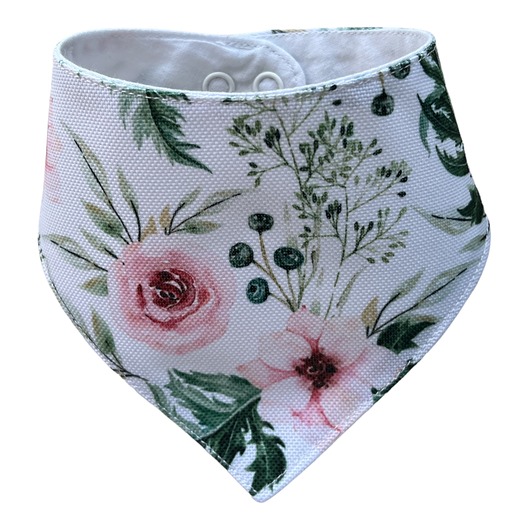 ubranka dla zwierząt Dwustronna bandana dla psa, jamnika zapinana na nap In garden