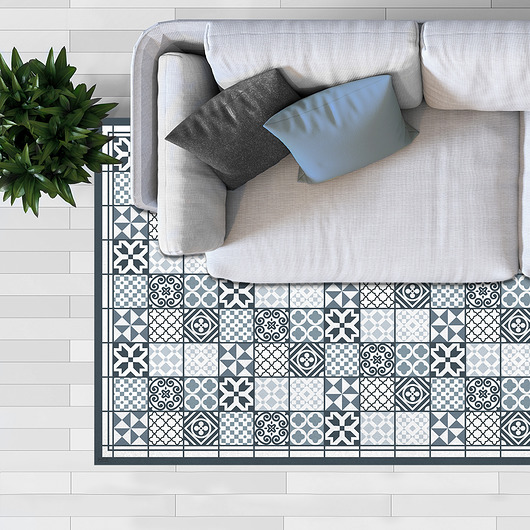 Dywan Tujar Blue Motif