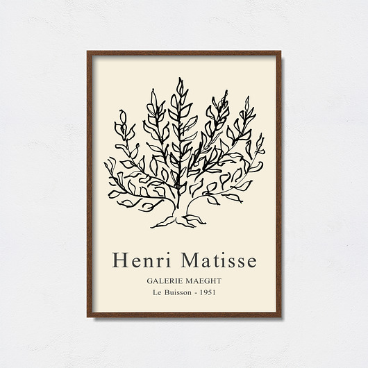 Henri Matisse grafika inspiracja Pas De LArt