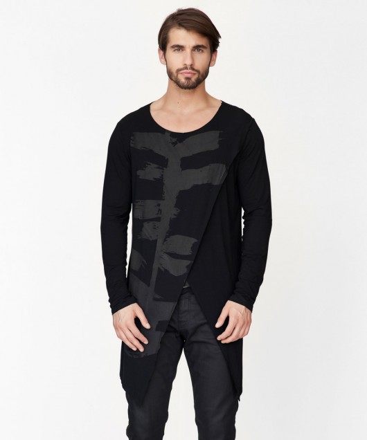 Black on Black longsleeve SELVA SELVA