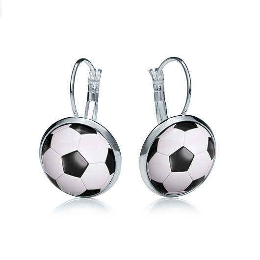 kolczyki - inne Kolczyki wiszące FOOTBALL