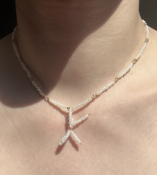 chokery Choker kolardka kwarc rozowy