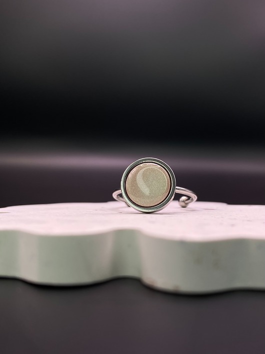 pierścionki - różne Pierścionek regulowany ze stali