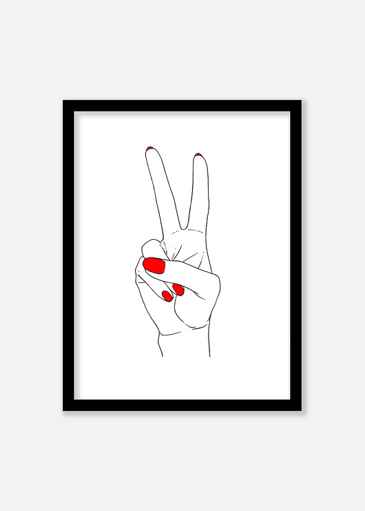 Peace Plakat GAU Home