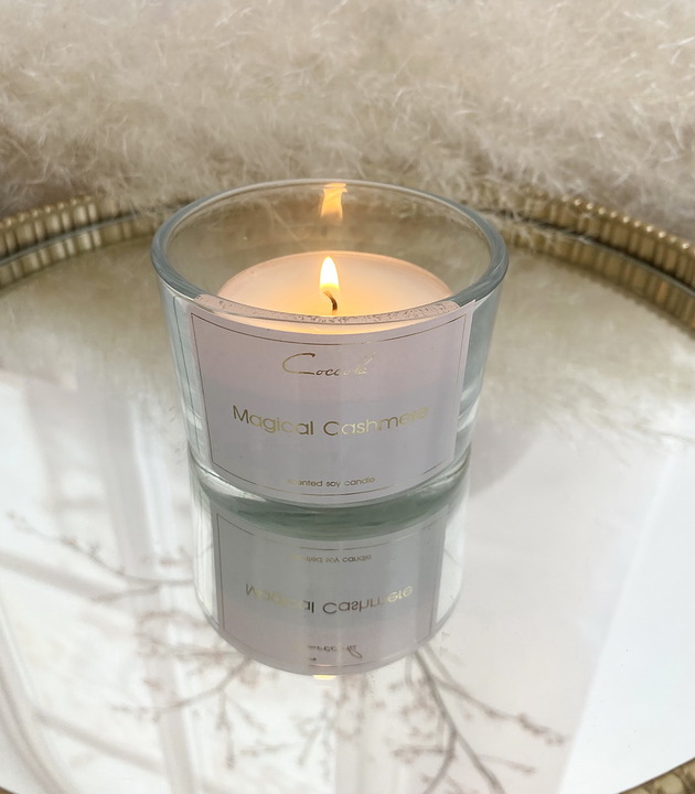 świeczniki i świece Magical Cashmere świeca sojowa 3x t-ligth (dostępne inne zapachy)