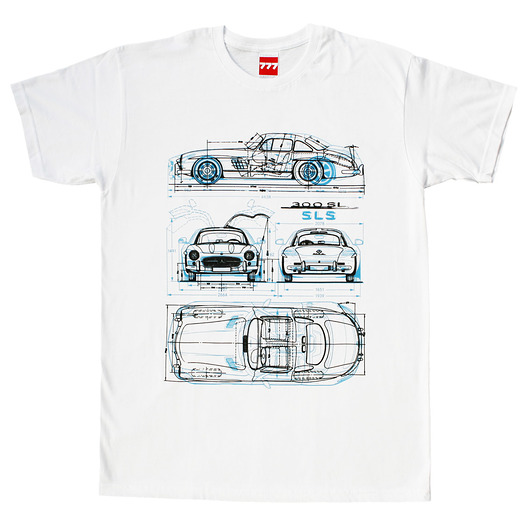Koszulka MERCEDES GULLWING WHITE 777