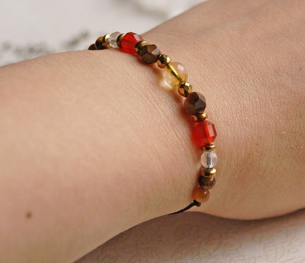 bransoletki z kamieni naturalnych BLIŹNIĘTA - zodiac collection - new..