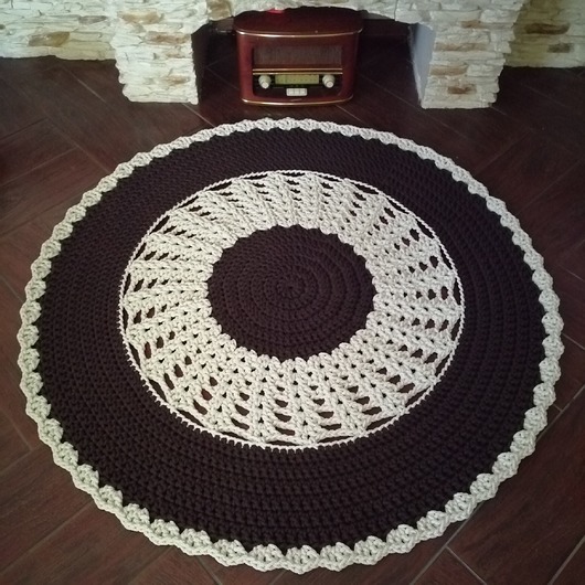 dywany Dywan ze sznurka bawełnianego 120cm