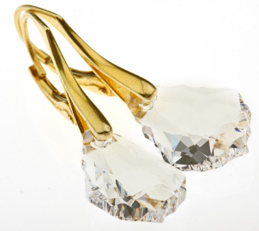 kryształ Swarovski crystal baroque w złocie mellody