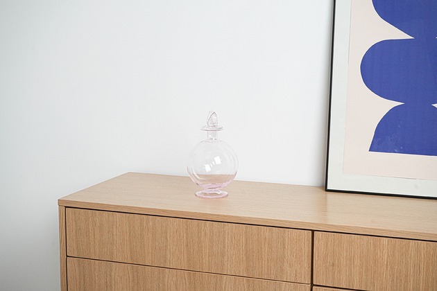 czajniki i dzbanki Karafka szklana, włoski design, lata 70, produkcja: Włochy