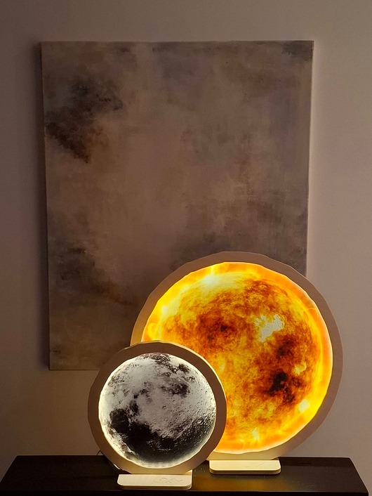 dekoracje świetlne Lampka nocna Unky - Słońce