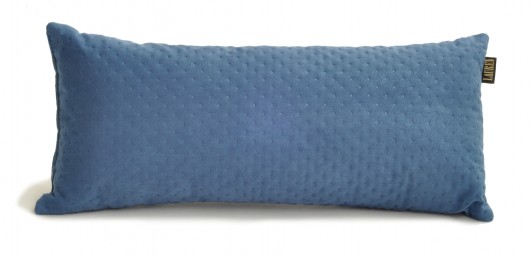 Poduszka dekoracyjna niebieska pikowana LAUREN design