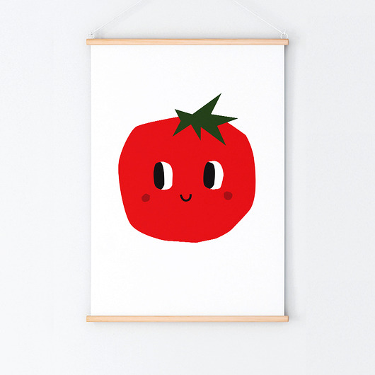 obrazy i plakaty do pokoju dziecięcego Mr Tomato plakat
