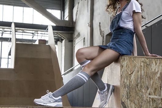 Szare Skarpetki / Podkolanówki ZAYE MAD Socks