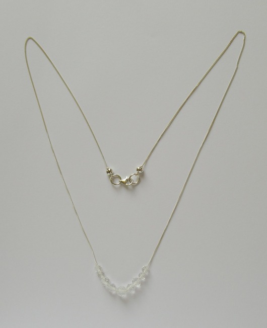 srebrne naszyjniki Naszyjnik a'la Carrie Bradshaw XXX