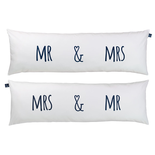 Poduszka dla dwojga One Pillow "Mr&Mrs" Mr Mrs Sleep