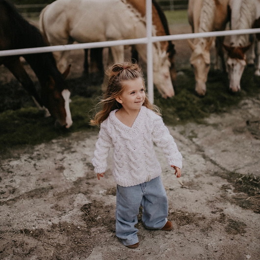 swetry dla dziewczynki Sweter Lily MINI