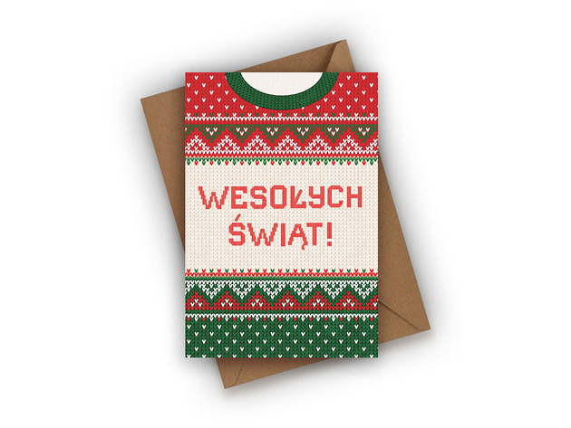 kartki świąteczne Kartka świąteczna- Wesołych Świąt