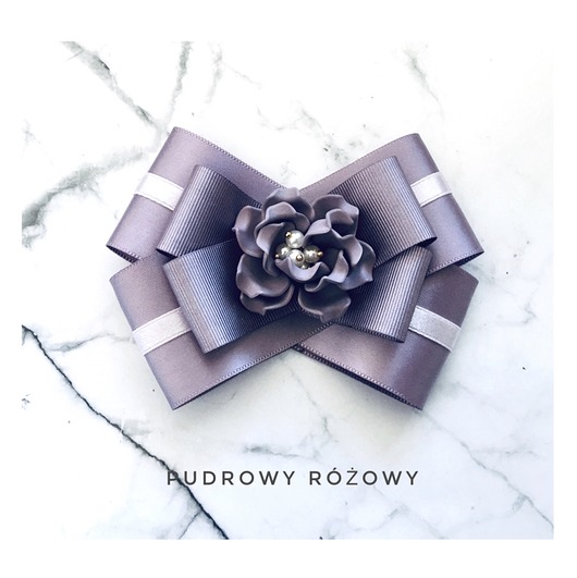broszki Lawendowa Brosza z Kwiatem 3d