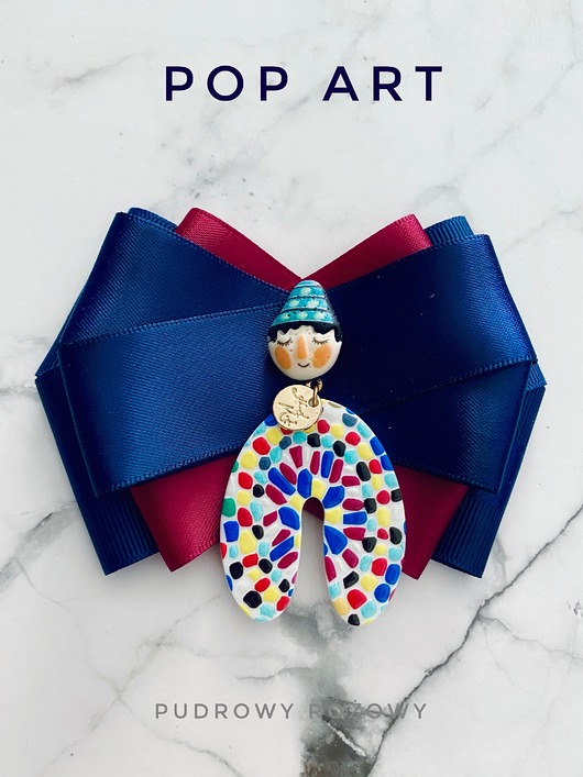 broszki Nowa Kolekcja ART z postaciami 3d wyrwanymi z obrazu