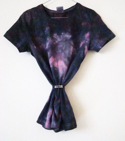 T-shirt Chouette RĘCZNIE FARBOWANY Chouette