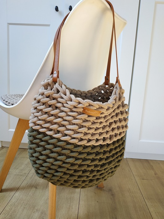 torby na ramię Torba na Ramię "Boho Weave Bag" kolor beżowe khaki