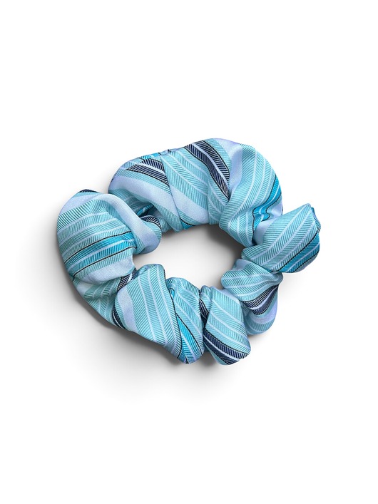 gumki do włosów Jedwabna gumka scrunchie z upcyclingu