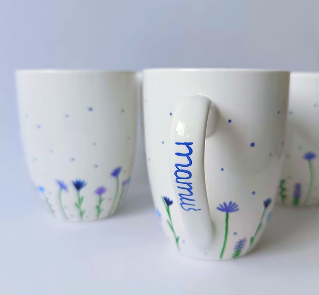 kubki Kubek ręcznie malowany MAMUŚ