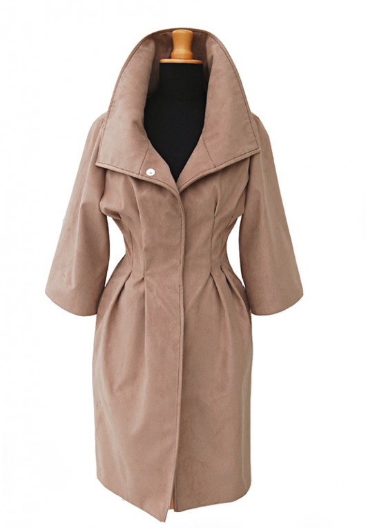Gorgeous spring coat 40, jasny beż Kasia Zapała