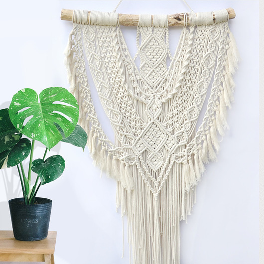 Duża Makrama Na Ścianę Makrama  Natalia Boho Marlena Maciąg Makrama